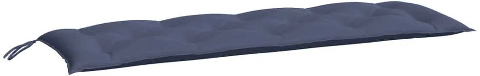 suoliuko pagalvėlės, 2vnt., tamsiai mėlyna, 150x50x7cm, audinys
