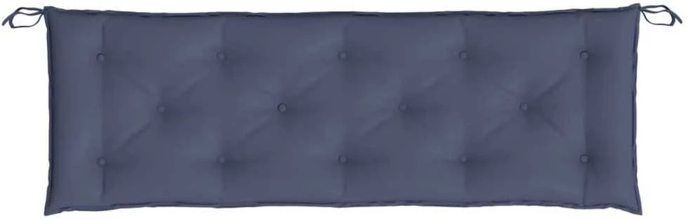 suoliuko pagalvėlės, 2vnt., tamsiai mėlyna, 150x50x7cm, audinys