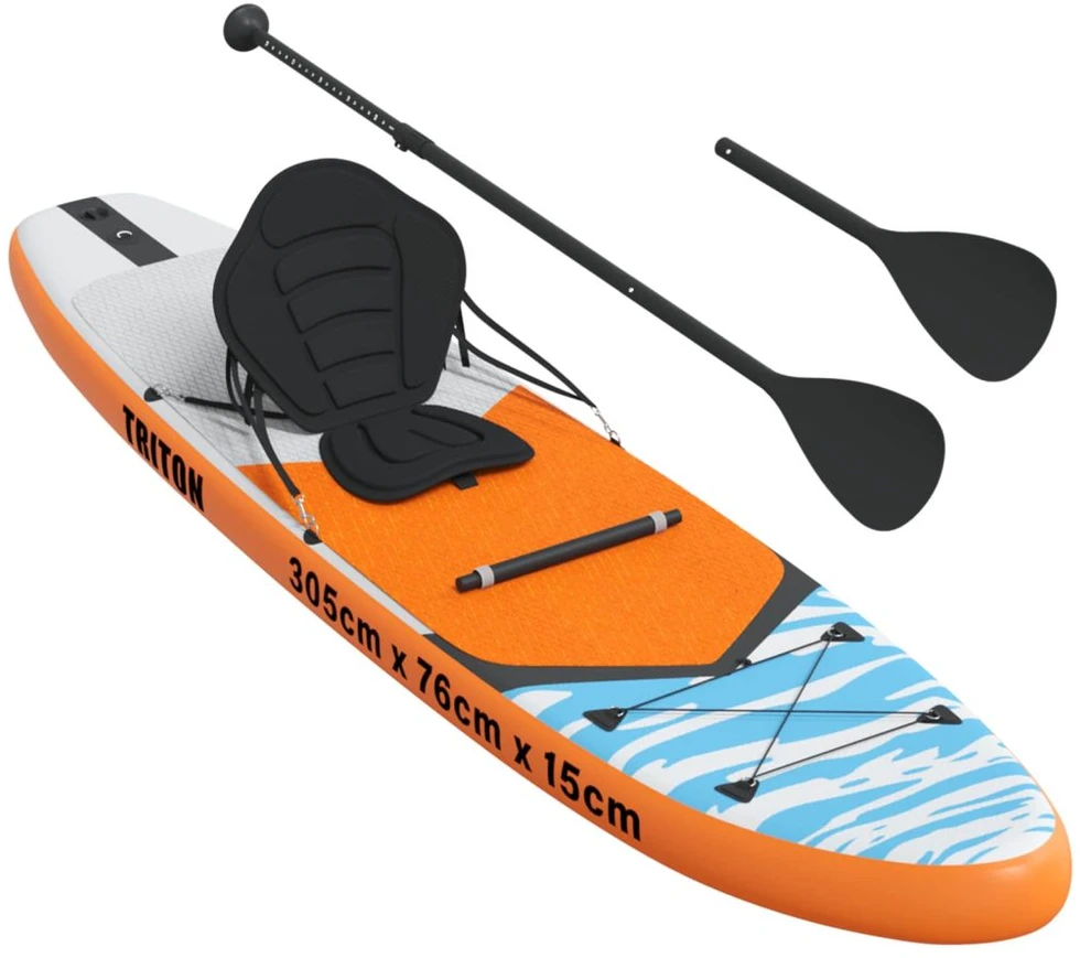 SUP lenta su sėdyne 2-in-1 TRITON 305 x 76 x 15 cm Mėlyna