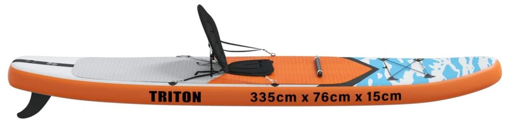 SUP lenta su sėdyne 2-in-1 TRITON 335 x 76 x 15 cm Mėlyna