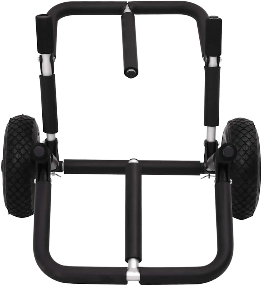 Baidarės vežimėlis, aliuminis, sulankstomas, 90kg