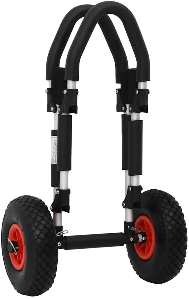 Baidarės vežimėlis, aliuminis, sulankstomas, 45kg