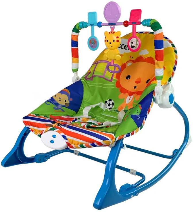 Lean Toys 2-in-1 sūpuoklė-kėdutė su tigru