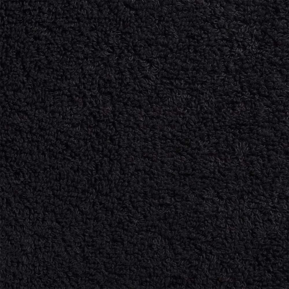 Svečių Rankšluostis SOLUND 2 vnt. Juoda 15 x 21 cm 550 gsm