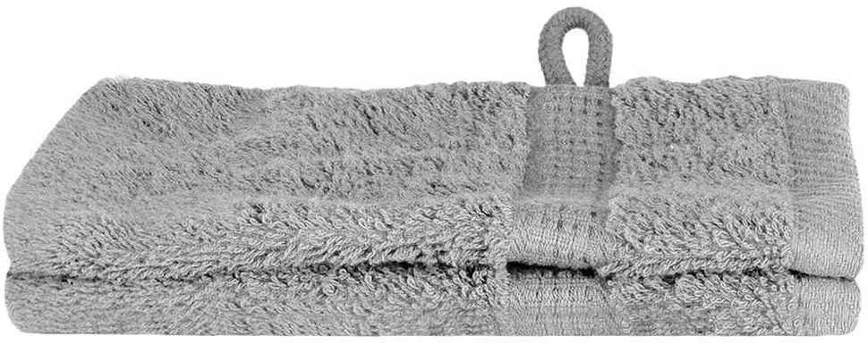 Svečių Rankšluostis SOLUND 2 pcs Pilka 15 x 21 cm 550 gsm