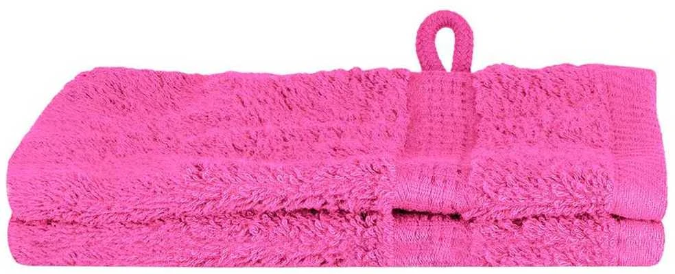 Svečių Rankšluostis SOLUND 2 pcs Rožinė 15 x 21 cm 550 gsm