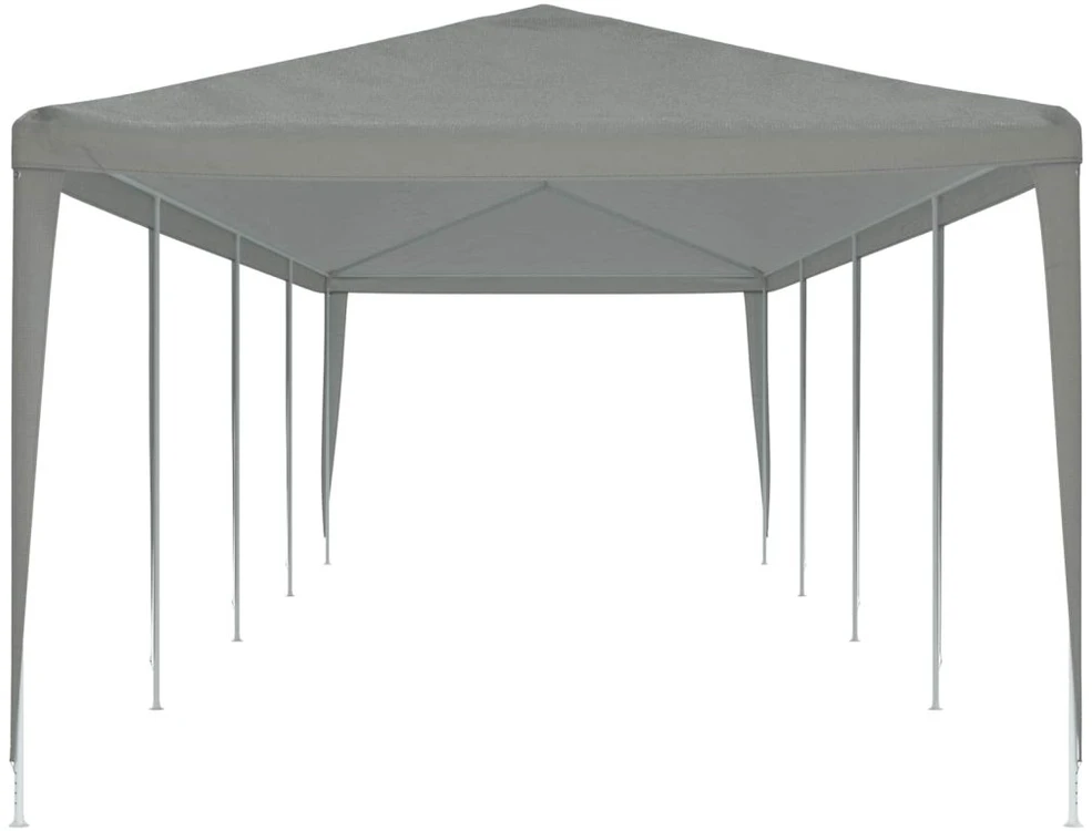 Šventės palapinė Šviesiai pilka 1200 x 300 x 255 cm