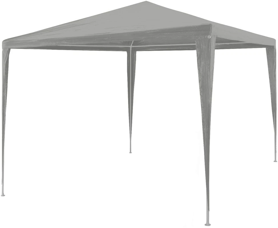 Šventės palapinė Šviesiai pilka 300 x 300 x 255 cm