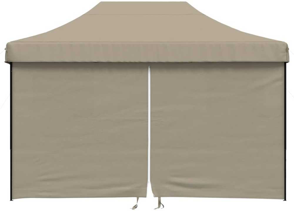 Šventės palapinė 279 x 410 x 315 cm Taupe Oksfordo audinys