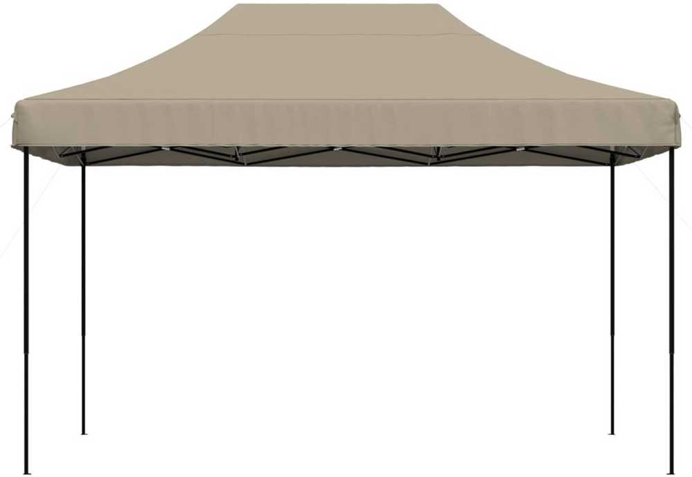 Šventės palapinė 279 x 410 x 315 cm Taupe Oksfordo audinys
