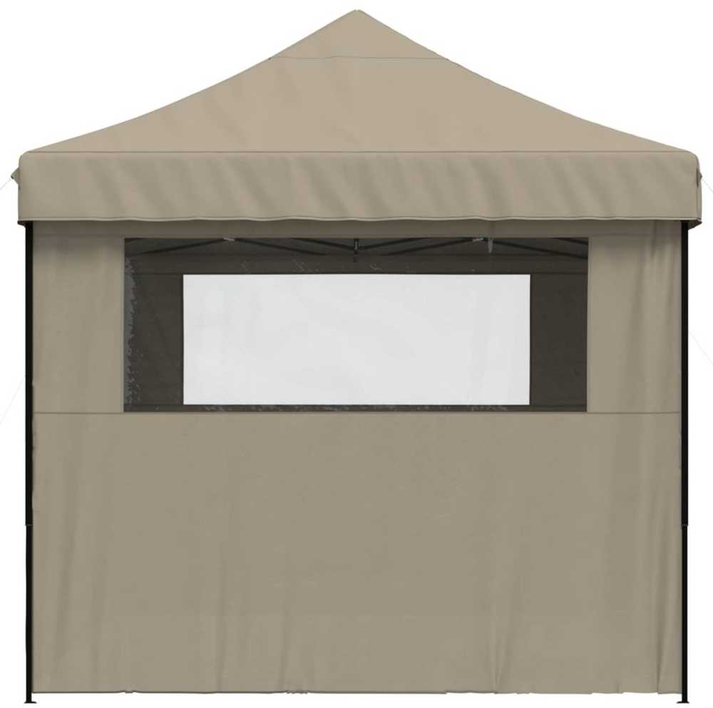 Šventės palapinė 279 x 410 x 315 cm Taupe Oksfordo audinys