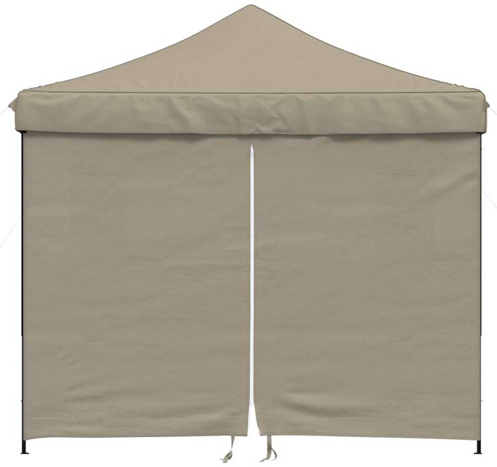 Šventės palapinė 292 x 292 x 315 cm Taupe Oksfordo audinys