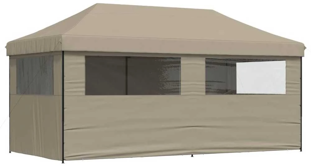 Šventės palapinė Taupe 292 x 580 x 315 cm Oksfordo audinys