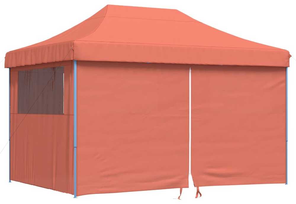 Šventės palapinė 279 x 410 x 315 cm Terakotos Oksfordo audinys