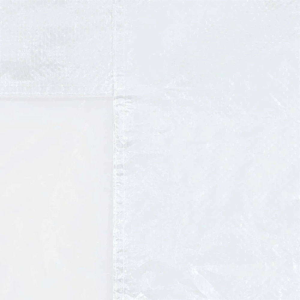 Šventinės palapinės šoninė siena 2 vnt. 400 x 195 cm Balta