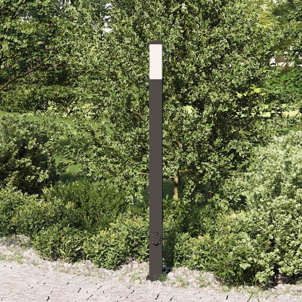 Pakabinamas šviestuvas Šviestuvas su stulpeliu, 110 cm, juodas, IP44