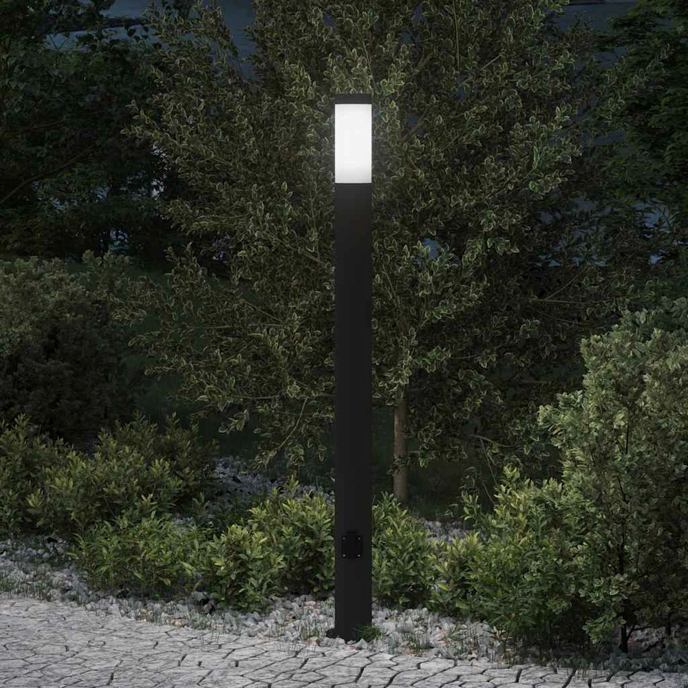 Pakabinamas šviestuvas Šviestuvas su stulpeliu, 110 cm, nerūdijantis plienas, IP44