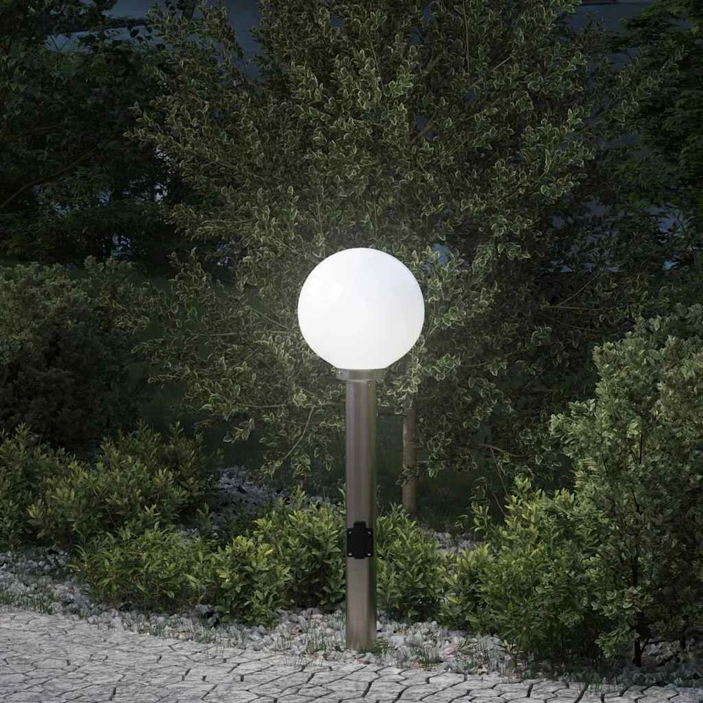 Pakabinamas šviestuvas Šviestuvas su stulpeliu, 80 cm, nerūdijantis plienas, IP44