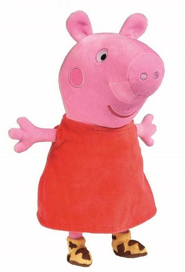 Hasbro „Simba Pig Peppa“ pliušinis talismanas su garsu 22 cm cuddly žaislu