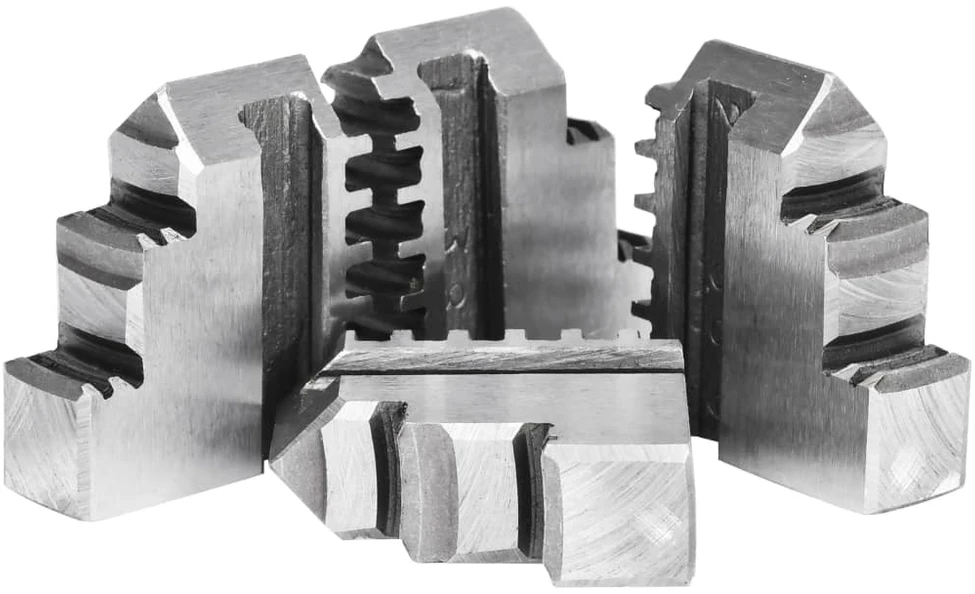 Tekinimo staklių griebtuvas, plienas, 100mm, 4 žiotys