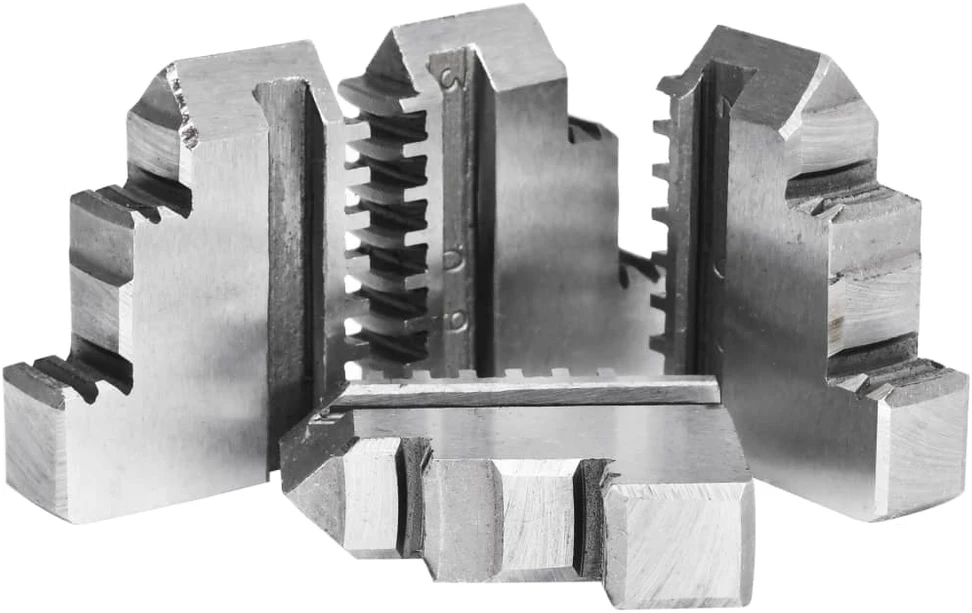 Tekinimo staklių griebtuvas, plienas, 125mm, 4 žiotys