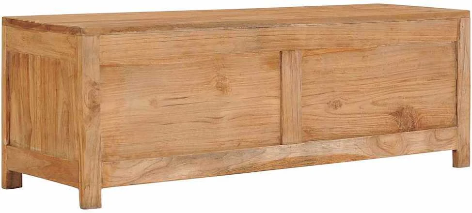 TV staliukas Televizoriaus spintelė, 100x30x35cm, tikmedžio medienos masyvas