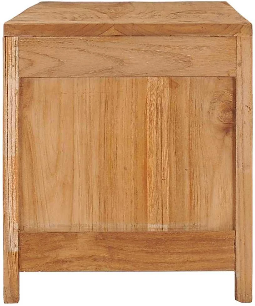 TV staliukas Televizoriaus spintelė, 100x30x35cm, tikmedžio medienos masyvas