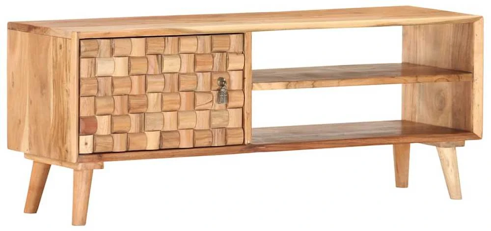 Televizoriaus spintelė, 100x35x40cm, akacijos masyvas