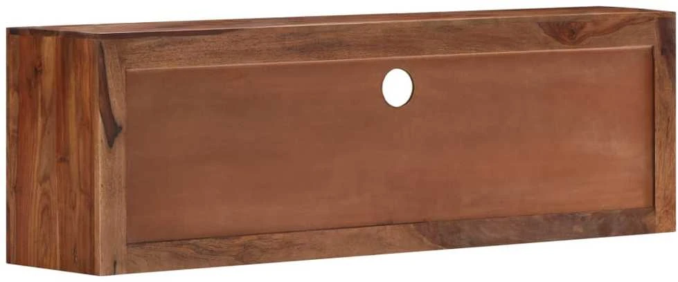 TV staliukas Televizoriaus spintelė, 120x30x40cm, rausv. dalb. med. mas.