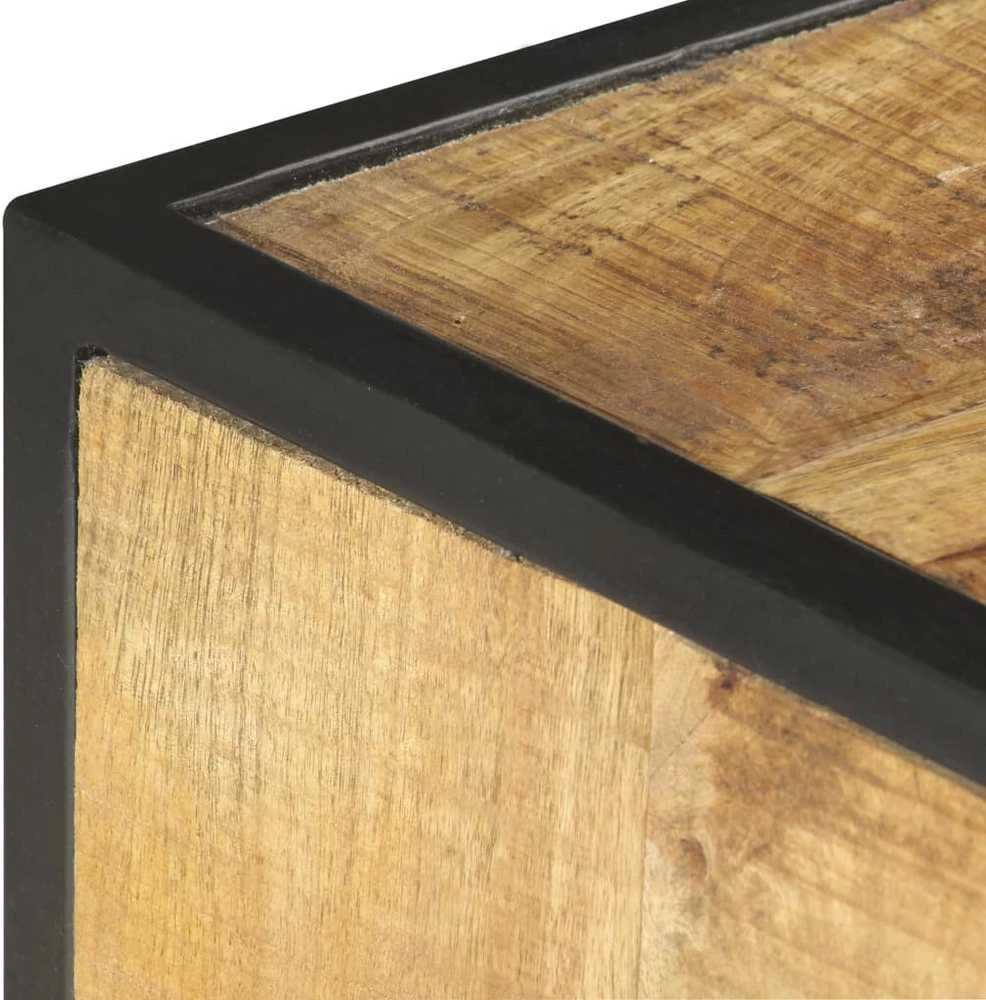 TV staliukas Televizoriaus spintelė, 130x30x39cm, mango medienos masyvas