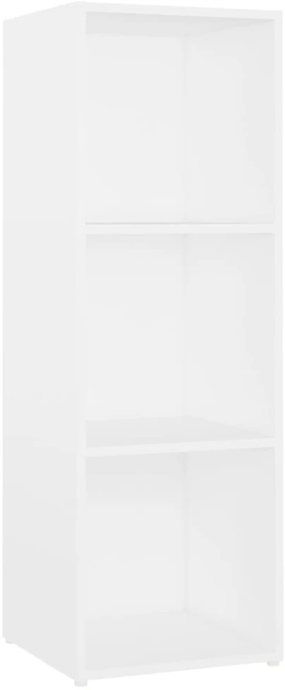 TV staliukas Televizoriaus spintelės, 3vnt., baltos, 107x35x37cm, MDP