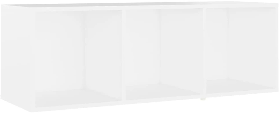 TV staliukas Televizoriaus spintelės, 3vnt., baltos, 107x35x37cm, MDP