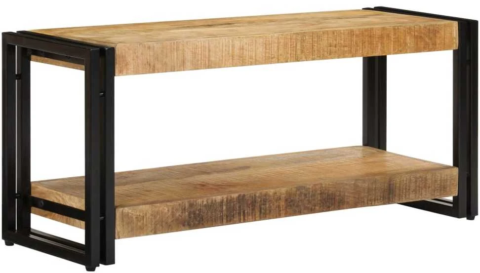 TV staliukas Televizoriaus spintelė, 90x30x40cm, mango medienos masyvas