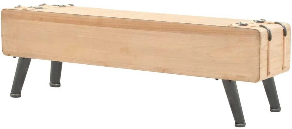 TV staliukas Televizoriaus spintelė, masyvi eglės mediena, 120x33x35cm