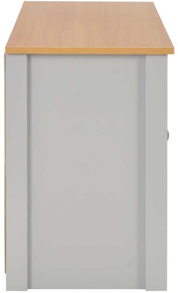 TV staliukas Televizoriaus spintelė, pilkos spalvos, 120x39x58cm