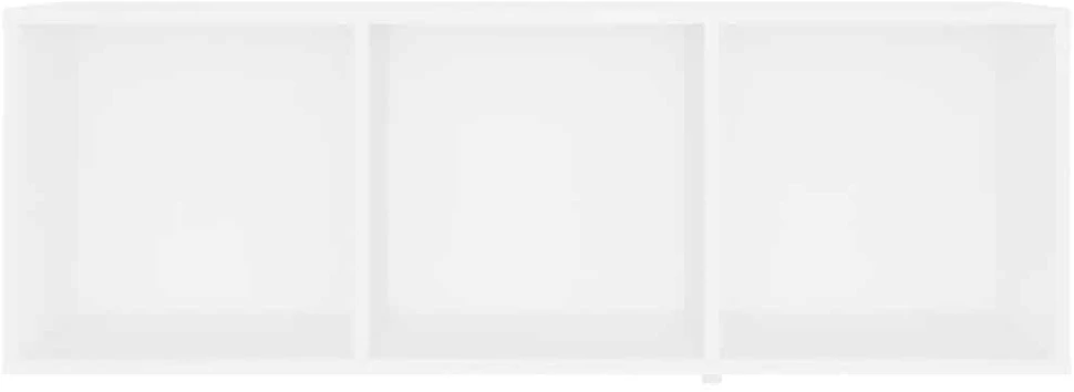 TV staliukas Televizoriaus spintelės, 2vnt., baltos, 107x35x37cm, MDP