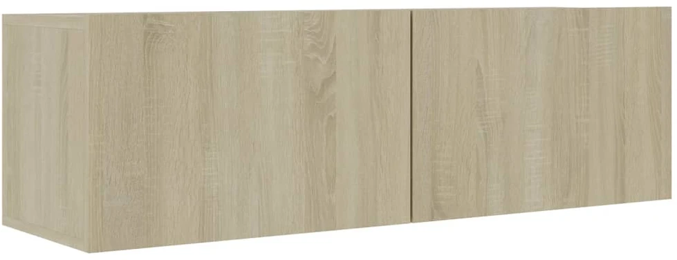 TV staliukas Televizoriaus spintelės, 4vnt., ąžuolo, 100x30x30cm, mediena
