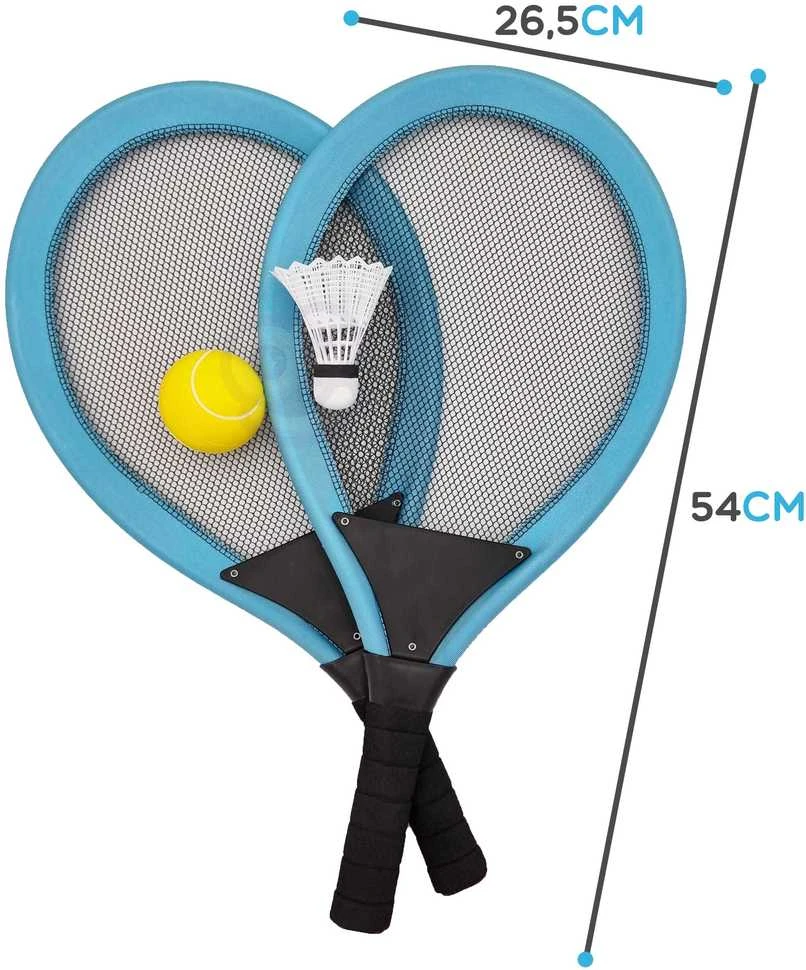 Woopie Teniso Badmintono Raketų Rinkinys Vaikams su Kamuoliuku