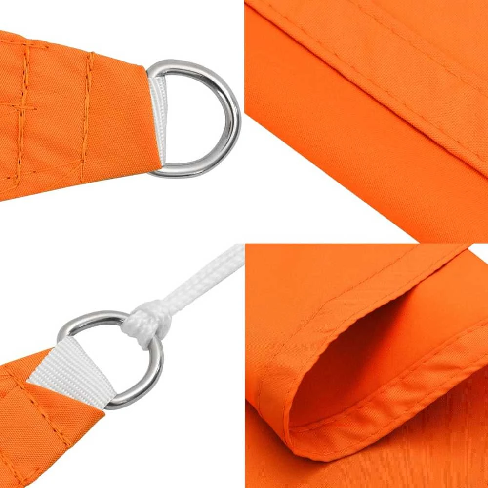 Tentas nuo saulės, oranžinė, oksfordo audinys, 3,6x3,6x3,6m