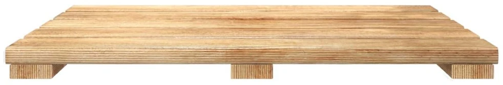 Terasinė Plytelė 6 vnt. Ruda 50 x 50 cm Ruda impregnuota pušis