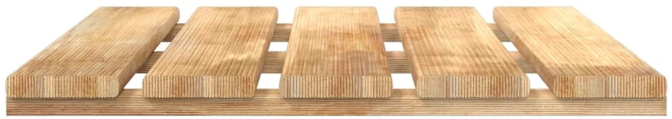 Terasinė Plytelė 6 vnt. Ruda 50 x 50 cm Ruda impregnuota pušis