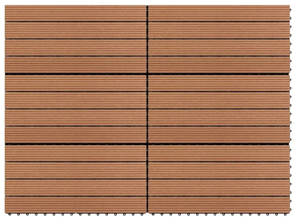 Terasinė Plytelė 6 pcs Ruda 60 x 30 cm MPK