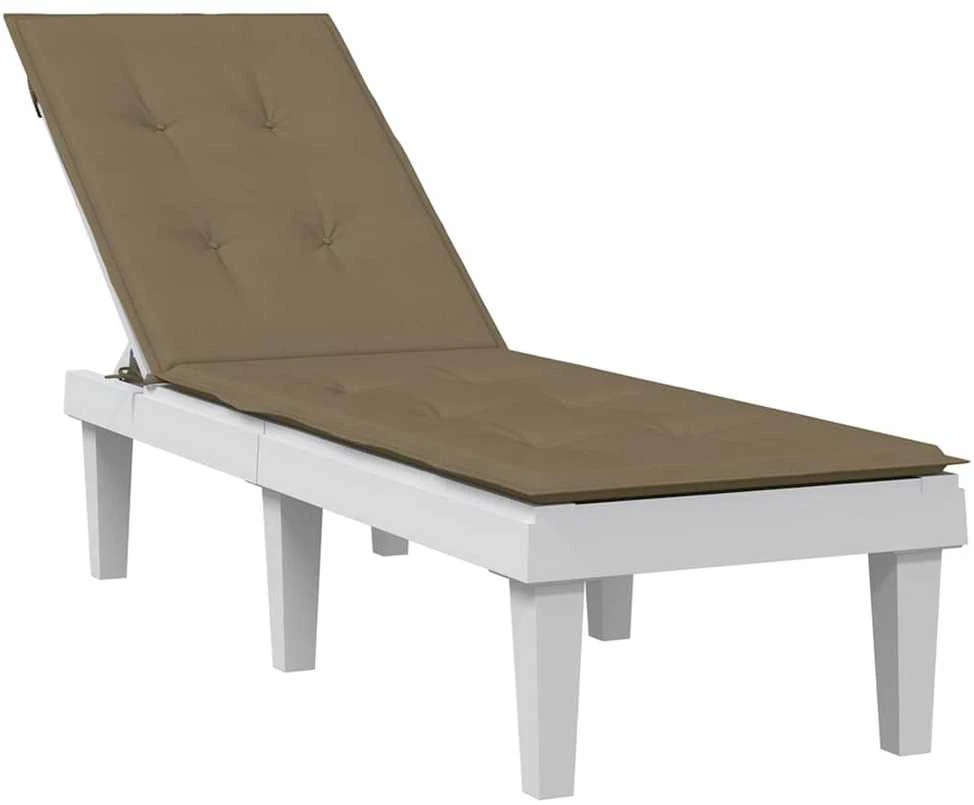 Terasos kėdės pagalvėlė, taupe, (75+105)x50x3cm, audinys