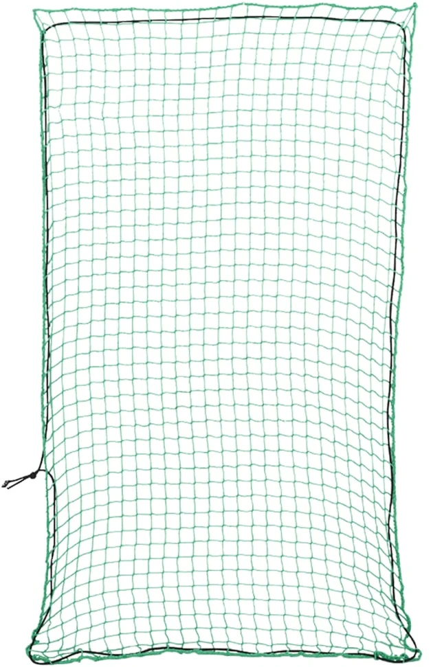 Tinklas priekabai su elastine virve, žalias, 2,5x1,5m, PP