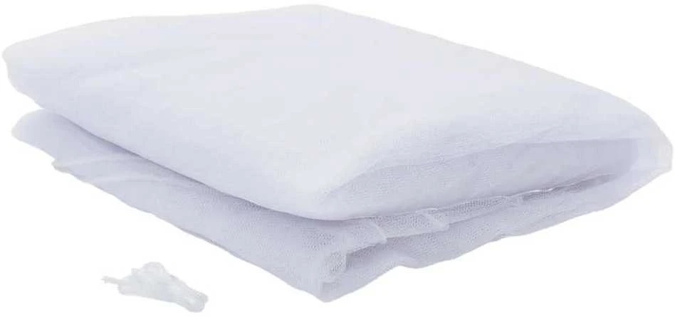 Tinklelis nuo uodų lovai, baltas, 56x56x220cm, 220 tinklas