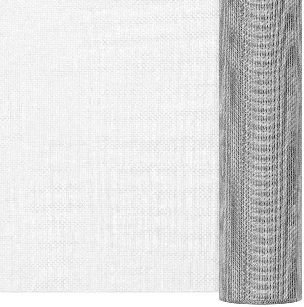 Tinklelis, sidabrinis, 112x2000 cm, nerūdijantis plienas