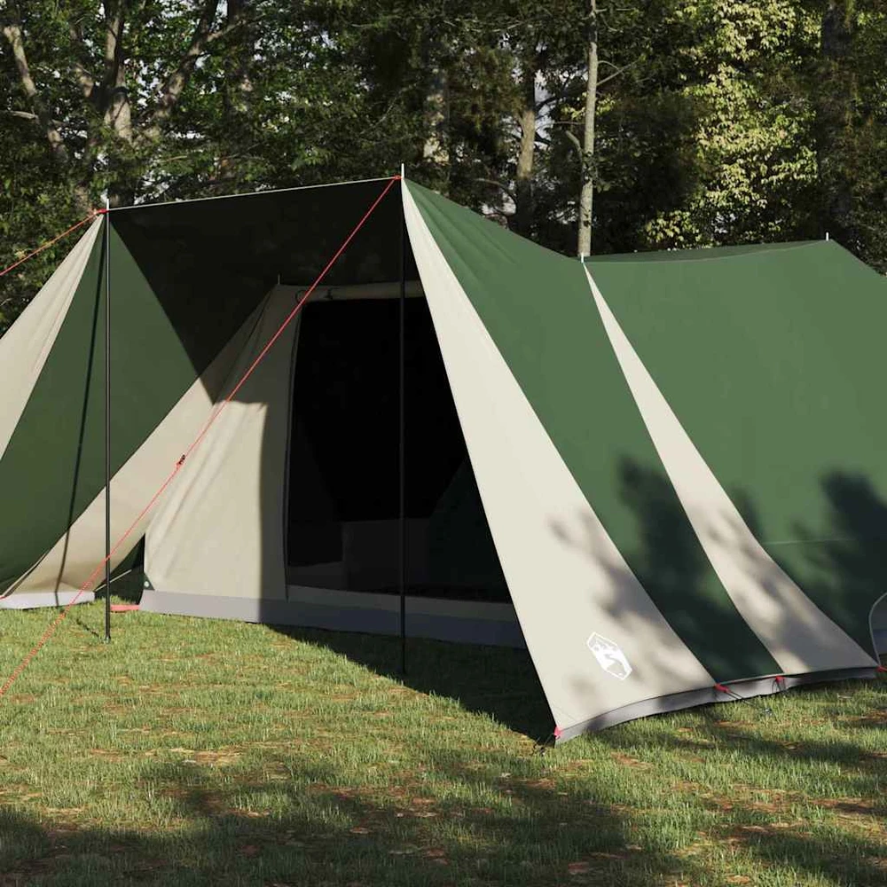 Tipi palapinė 12 asmeniui Žalia tafta