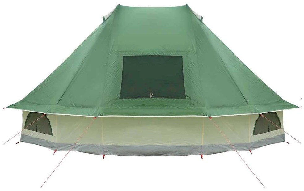 Tipi palapinė 6 asmeniui Žalia tafta