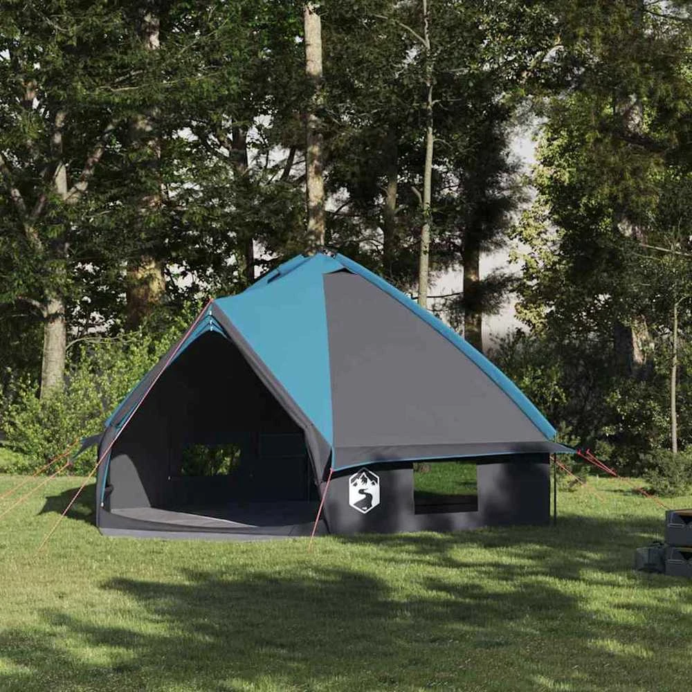 Teepee palapinė 8 asmenims 8 asmeniui Mėlyna ir Pilka