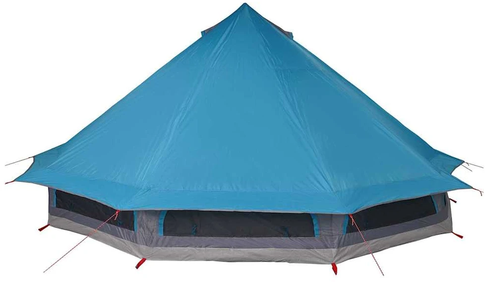 Tipi palapinė su stogu Mėlyna 508 x 470 x 300 cm tafta